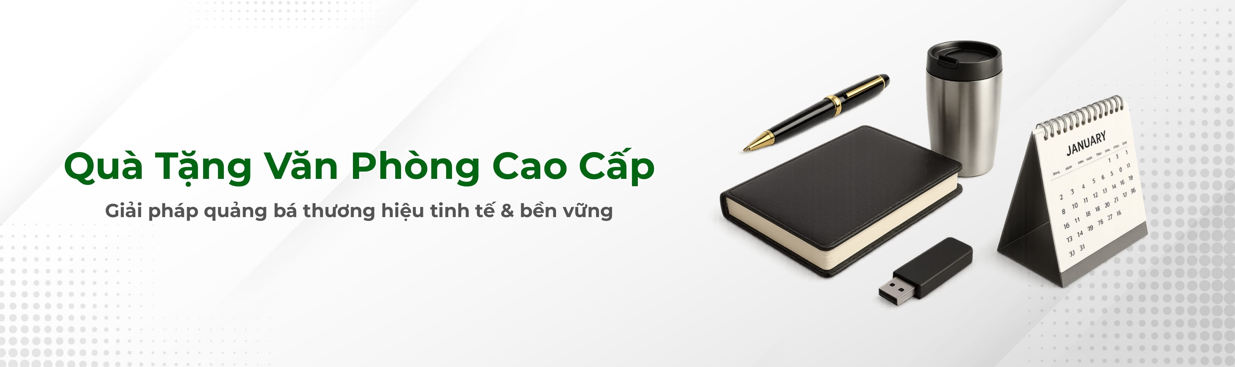 qua tang van phong banner