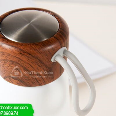 Bình Giữ Nhiệt BGN-02 Nắp Vân Gỗ