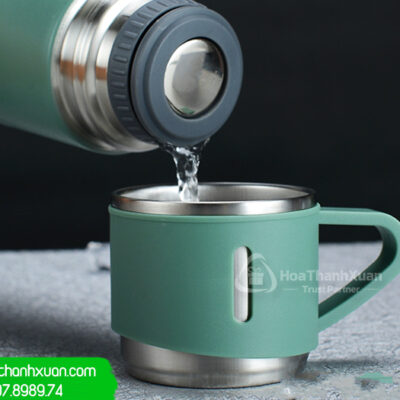 Bình Giữ Nhiệt BGN-06 Có Nắp Làm Ly Tiện Dụng
