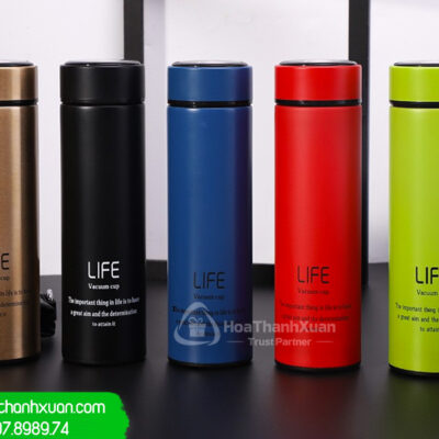 Bình Giữ Nhiệt Sơn Bóng Nhiều Màu - BGN03