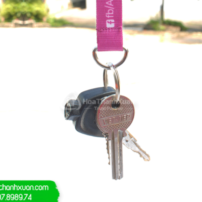 Dây Móc Khóa In Logo Theo Yêu Cầu - DMK03E