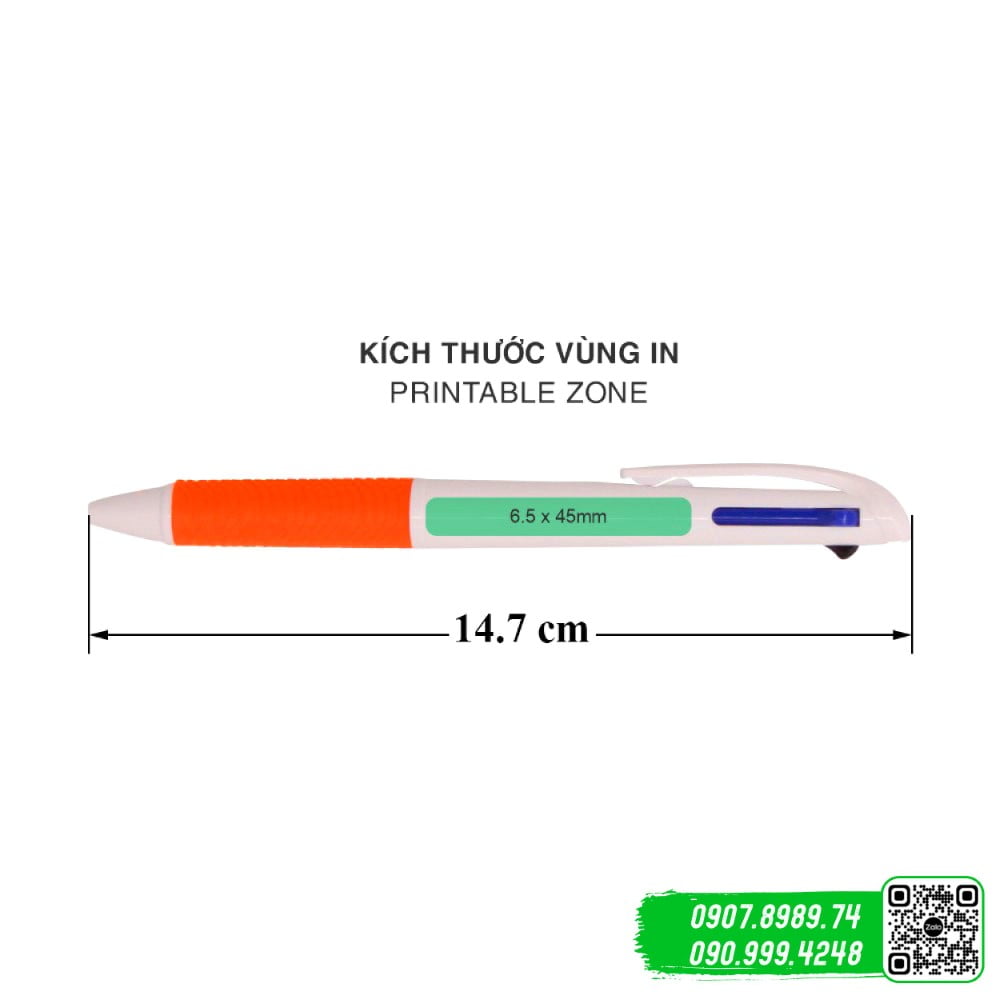But bi nhua 3 ngoi SG 3132 kich thuoc Bút bi nhựa 3 ngòi SG-3132 kích thước