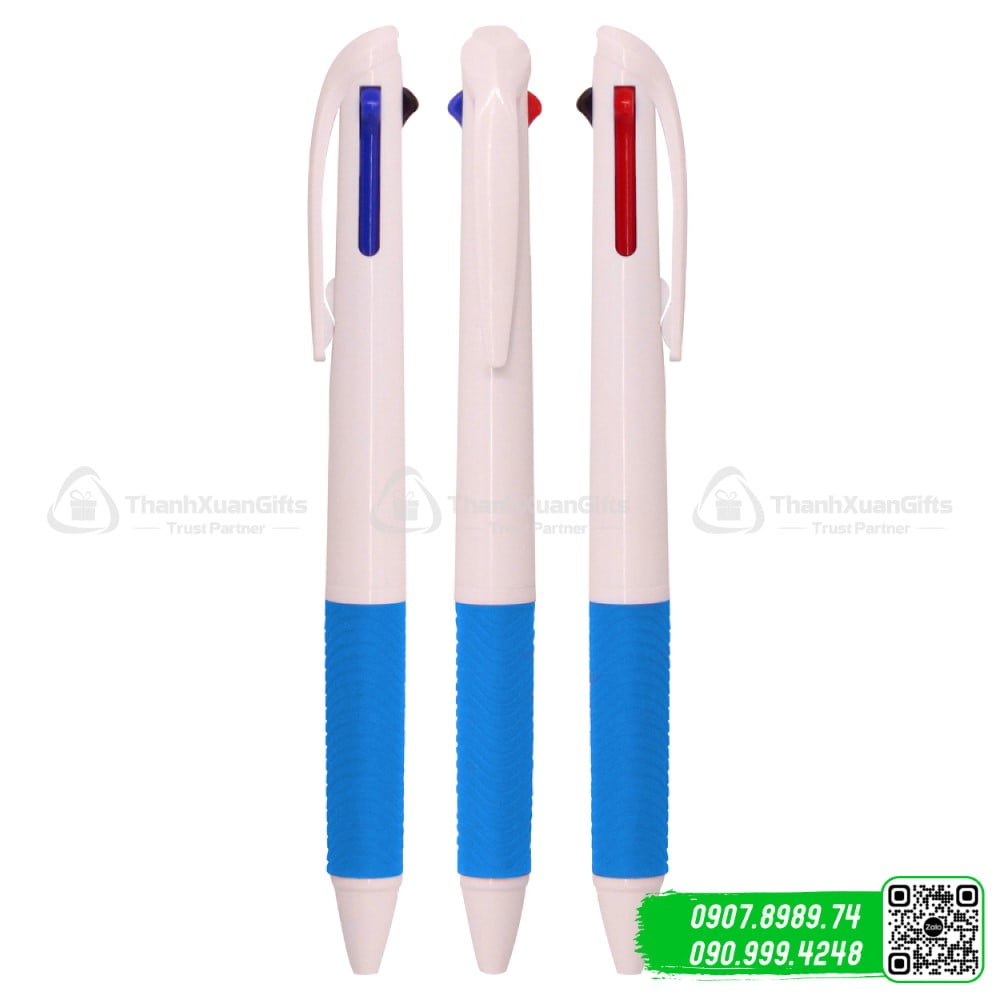 But bi nhua 3 ngoi SG 3132 mau xanh duong Bút bi nhựa 3 ngòi SG-3132 màu xanh dương