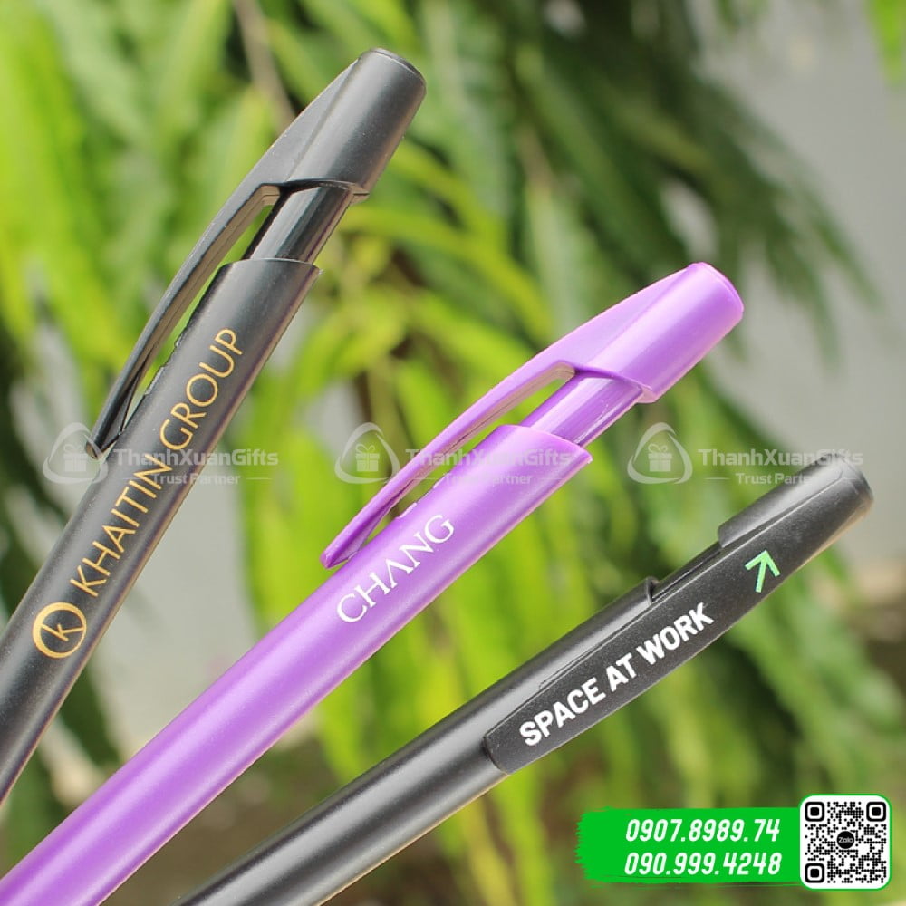 Bút bi nhựa AP-955 In Logo