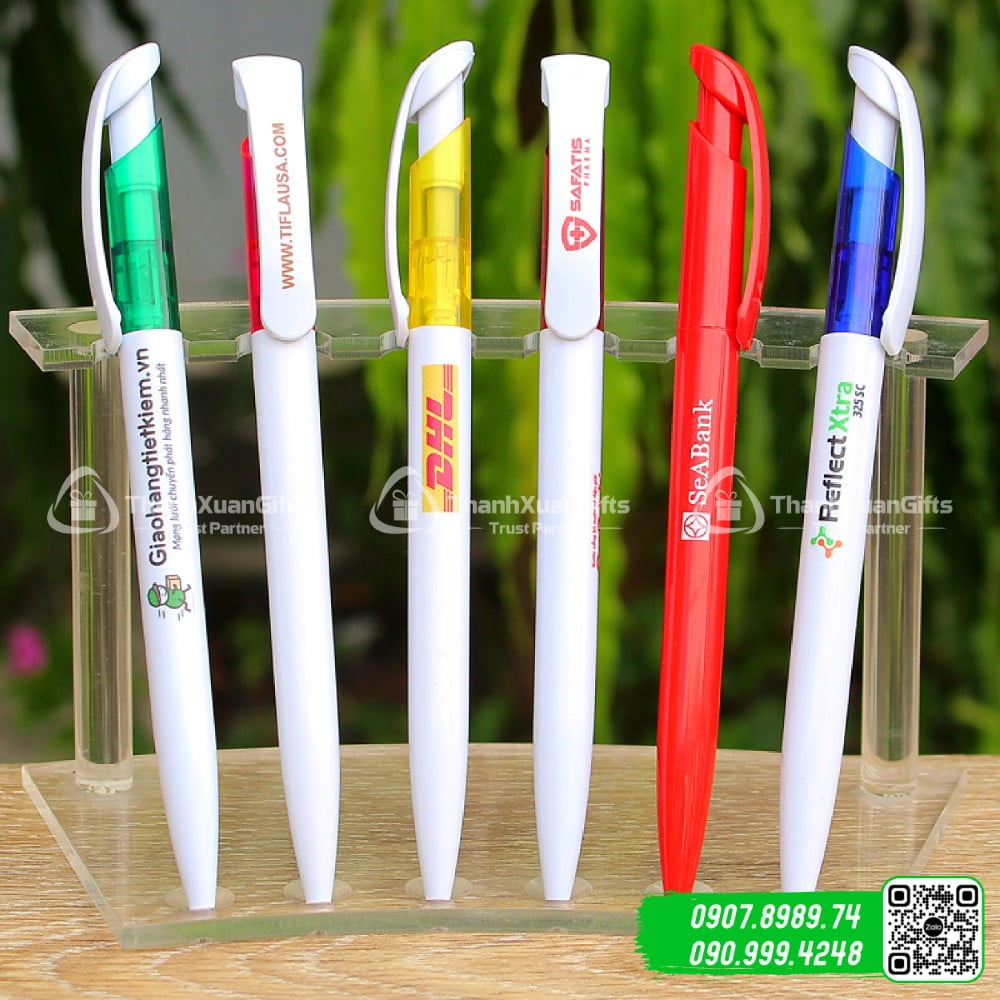 Bút bi nhựa AP-1480 In Logo