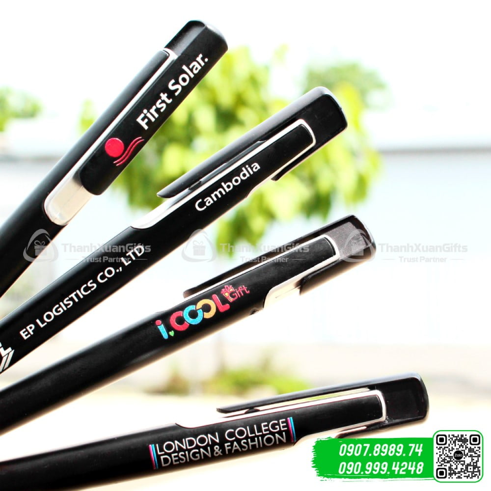 Bút bi nhựa BP-2013E In Logo