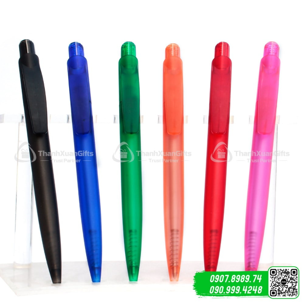 but bi nhua bp 3802d cai but Bút bi nhựa BP-3802D cài bút