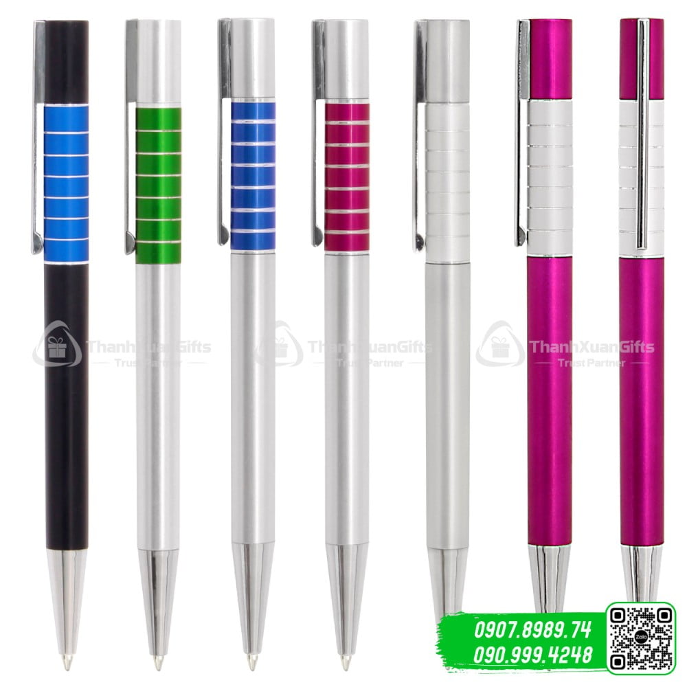 Bút bi nhựa xi BP-2017C chưa in