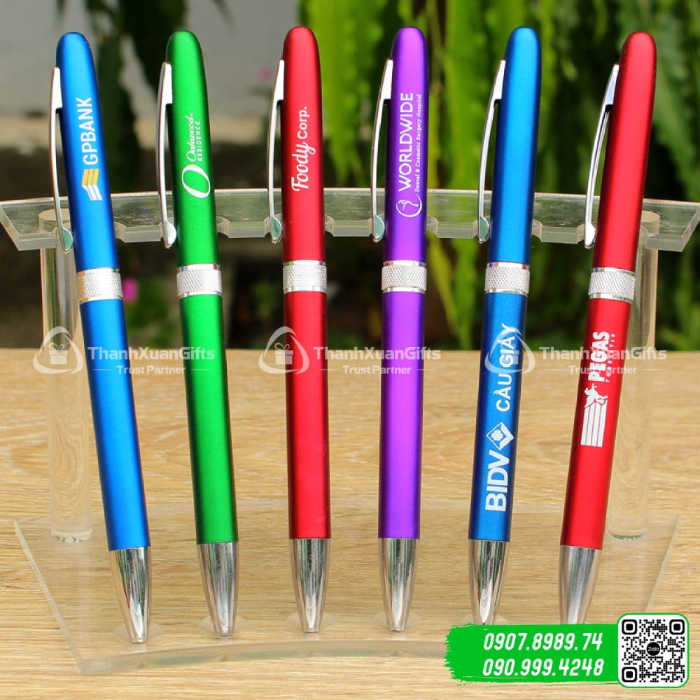 Bút bi nhựa xi BP-321 In Logo