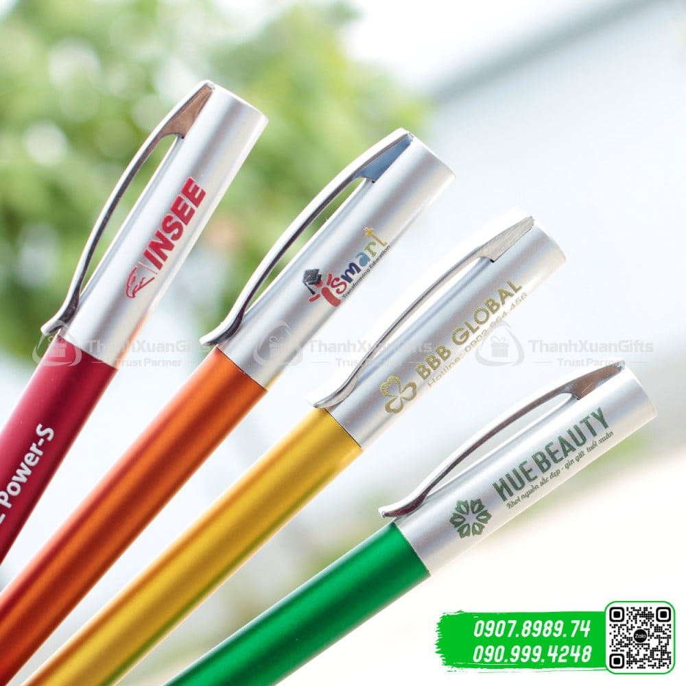 Bút bi nhựa xi BP-5212A in logo