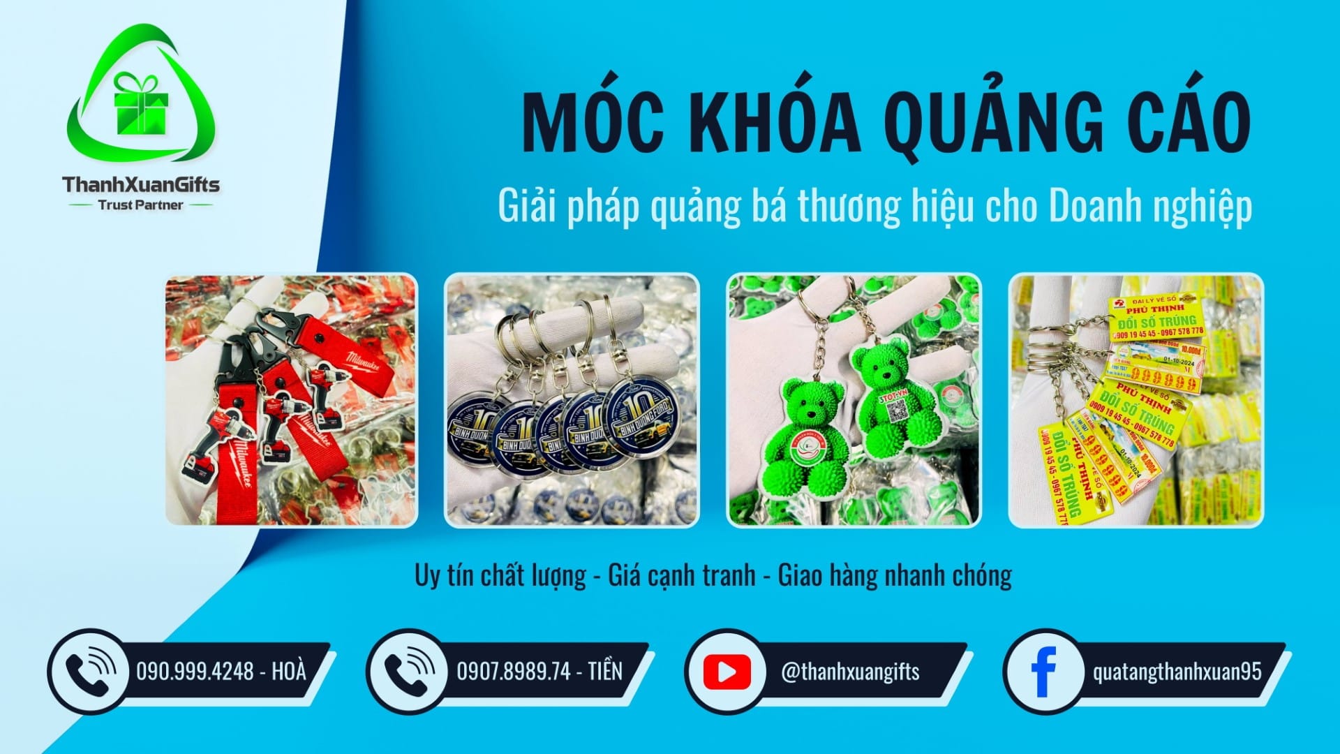 MÓC KHÓA QUẢNG CÁO GIẢI PHÁP QUẢNG BÁ THƯƠNG HIỆU HIỆN NAY